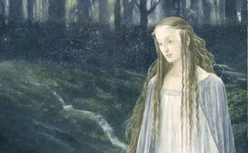 The Mirror of Galadriel by Alan Lee
