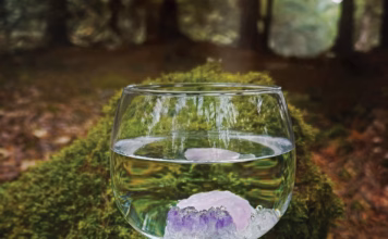 A Crystal Infused Mystical Libation