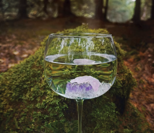 A Crystal Infused Mystical Libation